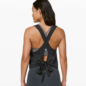 NWT Lululemon Turn to Tie Tank Black